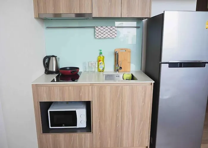 Apartment 1br Siamese素坤逸87 Loft 空中酒吧 高层景观 Bts On Nut *