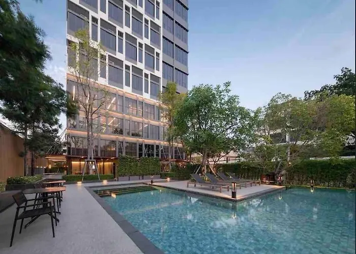1br Siamese素坤逸87 Loft 空中酒吧 高层景观 Bts On Nut Apartment *