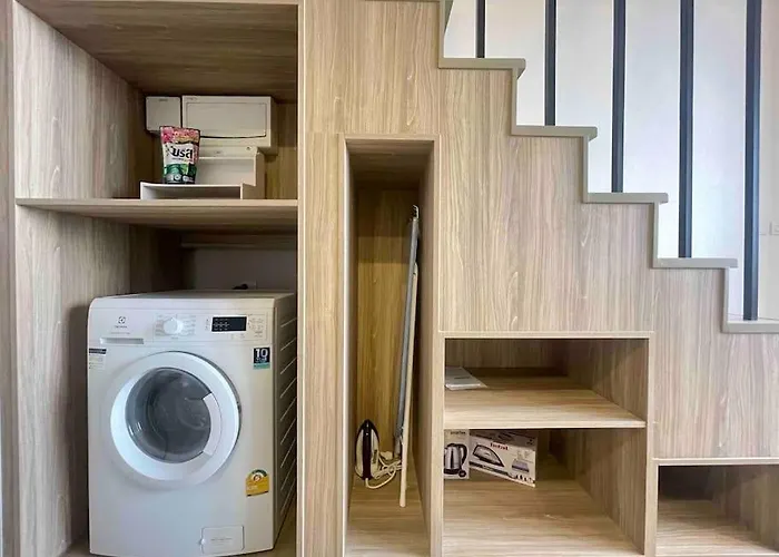 1br Siamese素坤逸87 Loft 空中酒吧 高层景观 Bts On Nut Apartment *