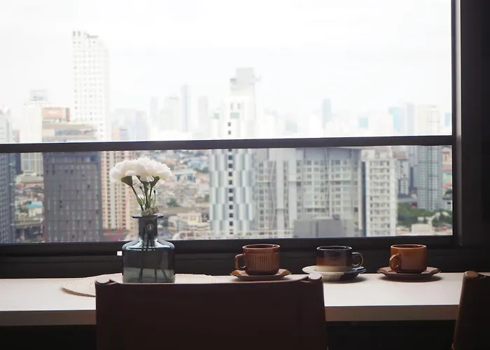 1br Siamese素坤逸87 Loft 空中酒吧 高层景观 Bts On Nut * Bangkok
