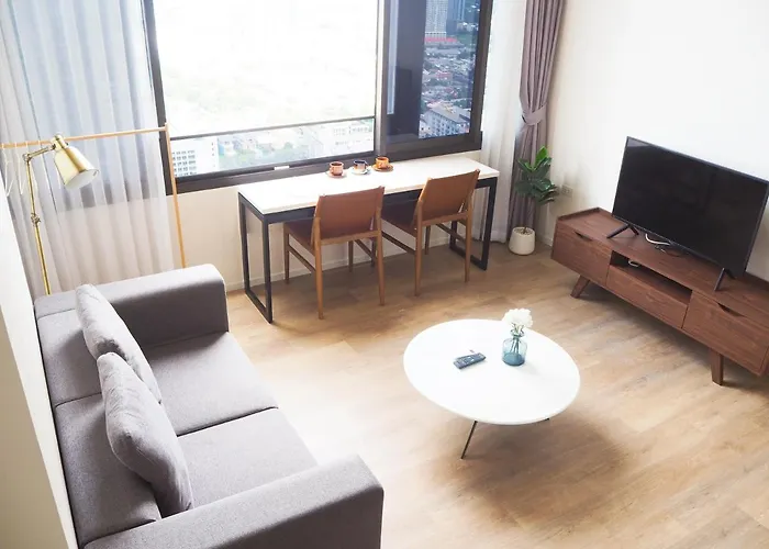 1br Siamese素坤逸87 Loft 空中酒吧 高层景观 Bts On Nut Bangkok